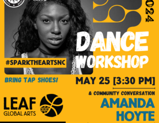 Amanda Hoyte dance workshop flyer.