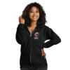 【COLOR iN ID】Leaf ST Hoodie LEAF Rainbow unisex heavy blend zip hoodie - LEAF Global Arts