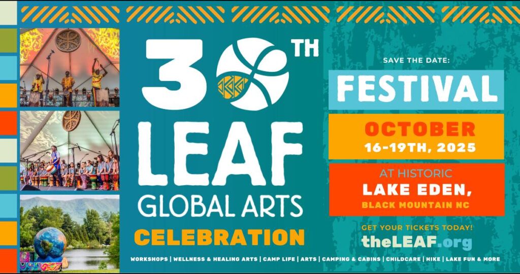LEAF 30th anniversary flyer horizontal