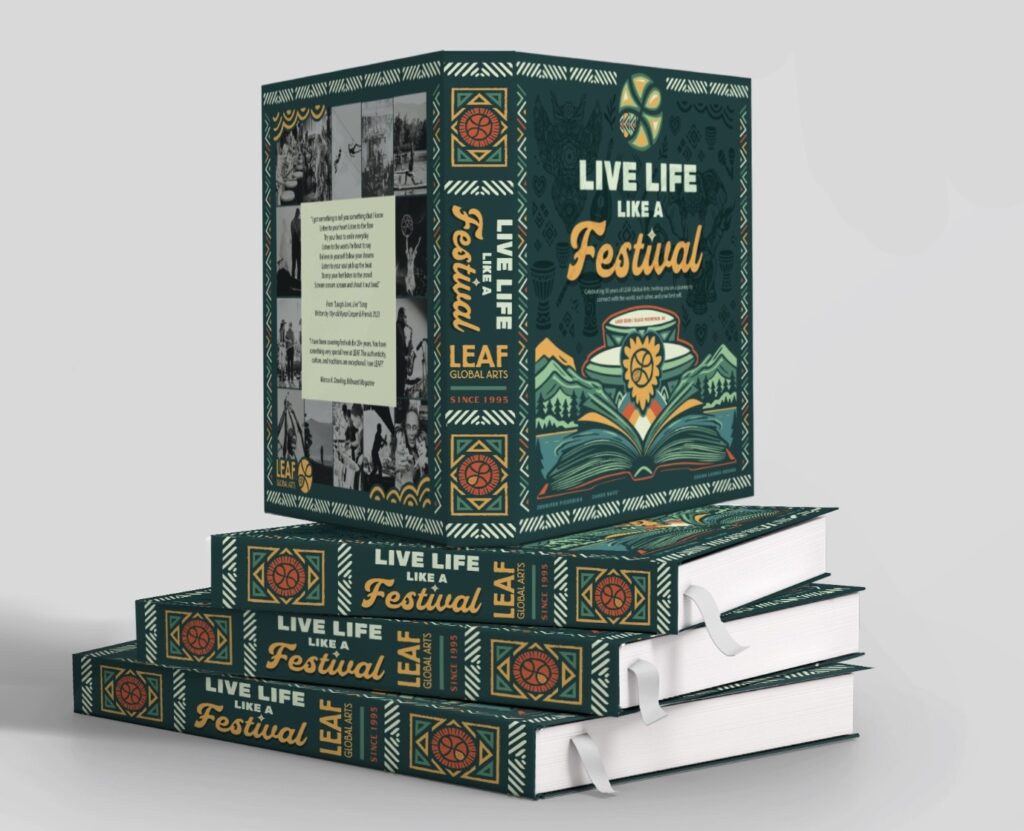 Live Life Like a Festival Book Stack