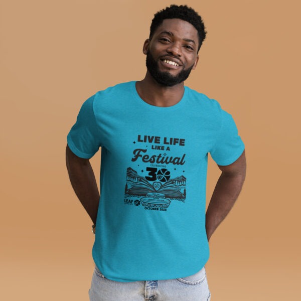 Live Life Like a Festival unisex t-shirt - Image 2