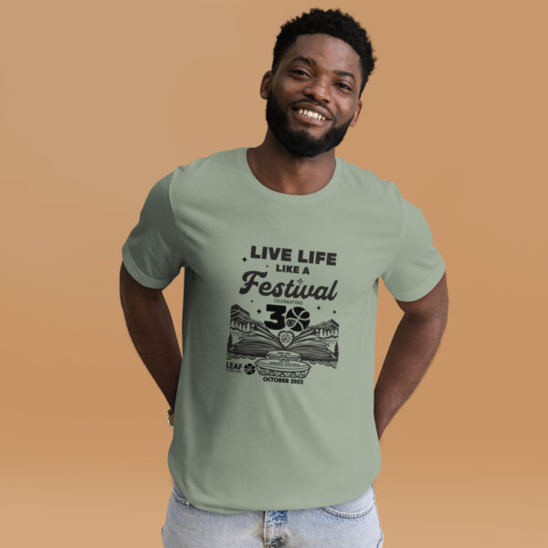 Live Life Like a Festival unisex t-shirt - Image 3